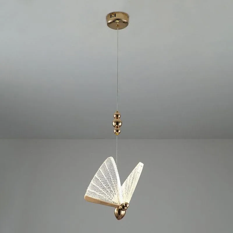 Clear 1-Light Crystal Pendant view 1