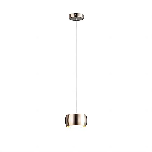 Chrome 1-Light Iron Pendant view 2