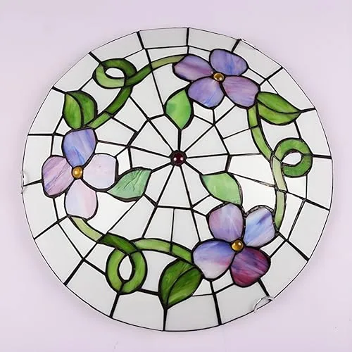 Colorful Glass Close to Ceiling view 3