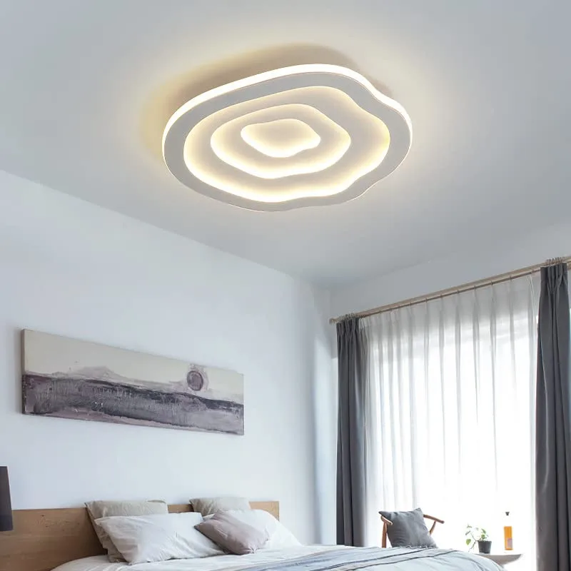White 1-Light Acrylic Ceiling view 3