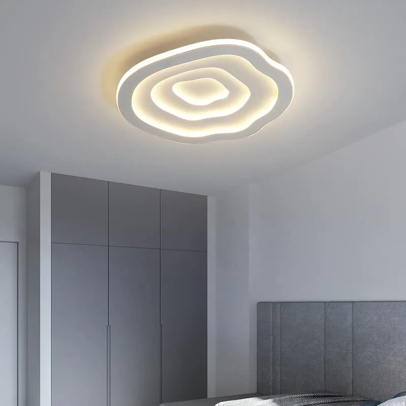 White 1-Light Acrylic Ceiling view 3