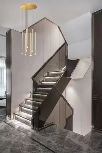 8-Light Acrylic Chandelier view 3