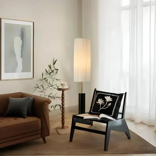 Vintage Floor Lamp, Wabi-sabi Style Floor Standing Light with view 2