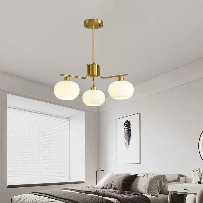 Gold Chandelier view 2