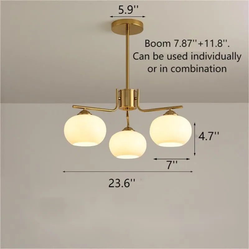 Gold Chandelier view 3