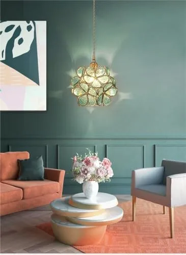 Green Chandelier view 2