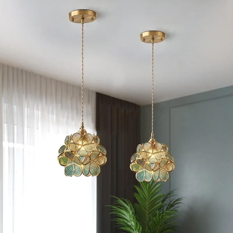 Green Chandelier view 3