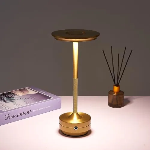 Vintage Simple Coffee Restaurant Table Lamp Clear Bar Table view 3