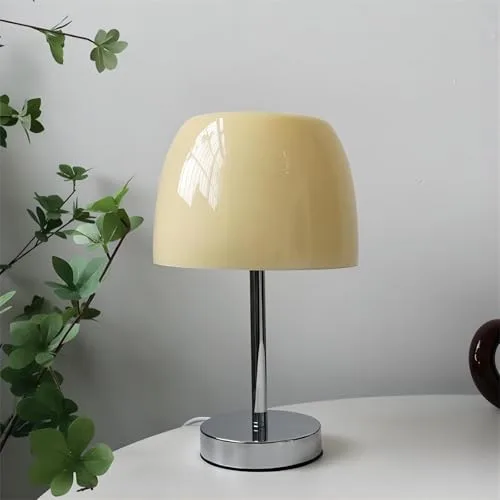 Bauhaus Vintage Cream Glass lamp Lovely Home Decor Light view 3