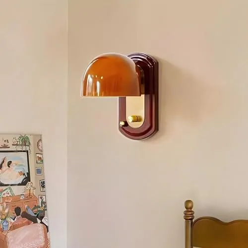Caramel 1-Light Glass Sconce view 3