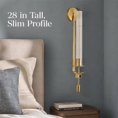 Gold Sconce view 2