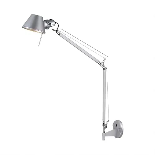 Modern Simple Telescopic Folding Rocker arm Silver Wall Light view 1