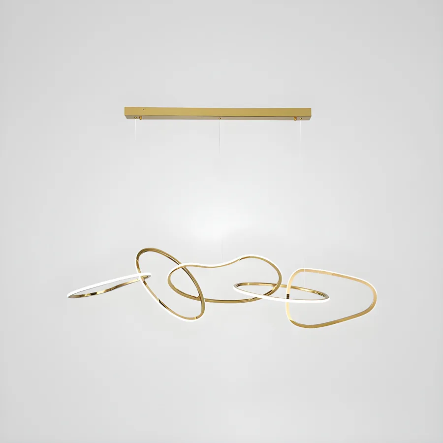 Rose Gold 5-Light Silicone Linear view 1