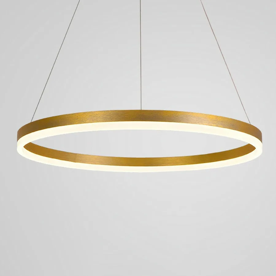 Gold 1-Light Acrylic Geometric view 1