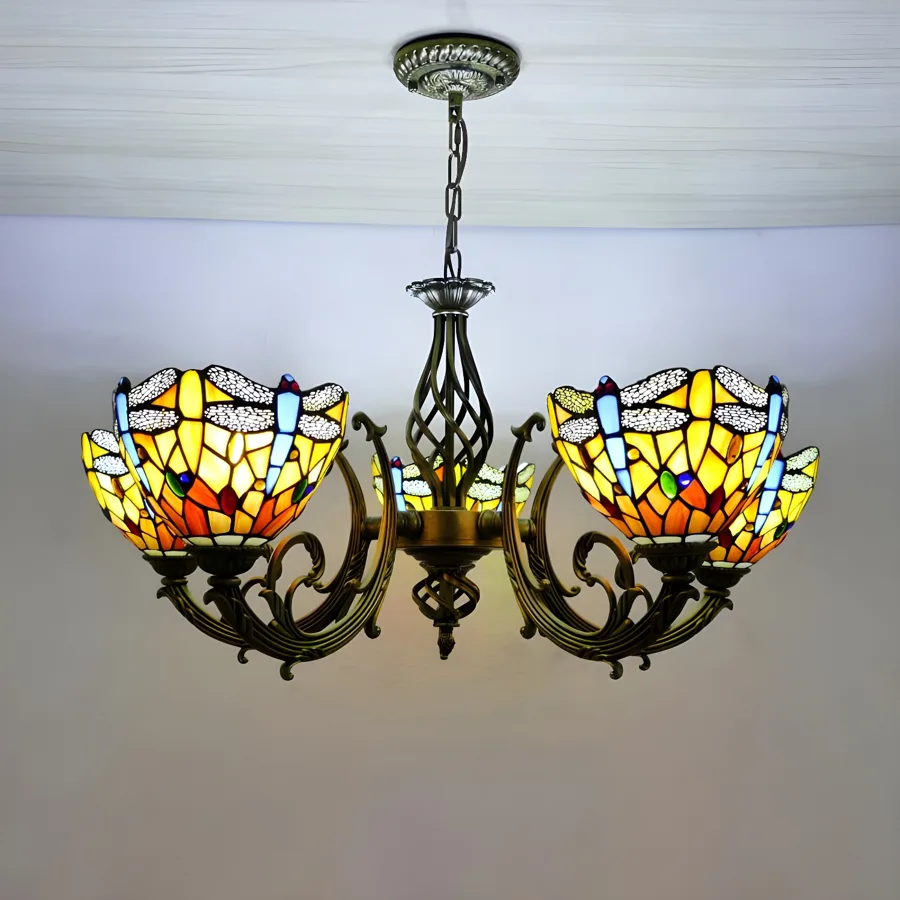 Cream 3-Light Glass Novelty view 1