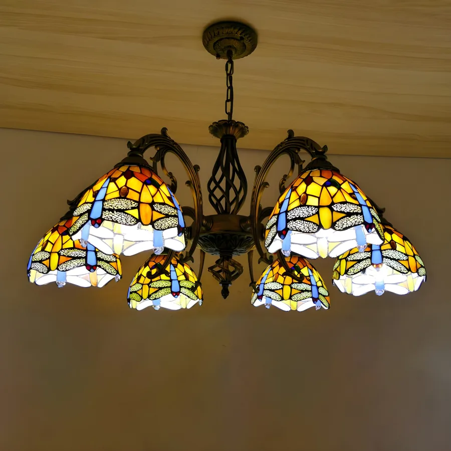 Cream 3-Light Glass Novelty view 2