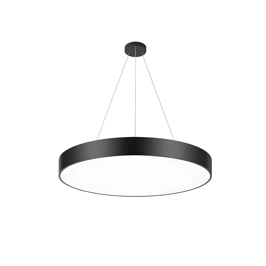 Black 1-Light Acrylic Cylinder view 3