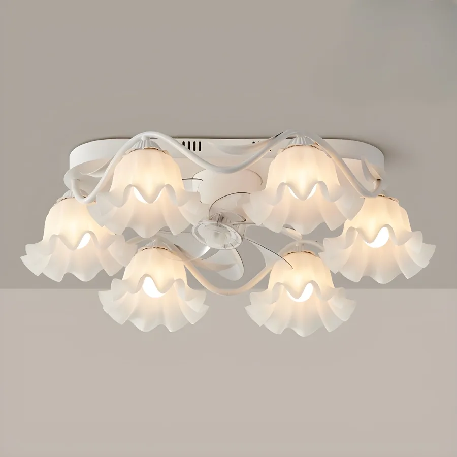 Green 5-Light Flush-Mount Type view 3