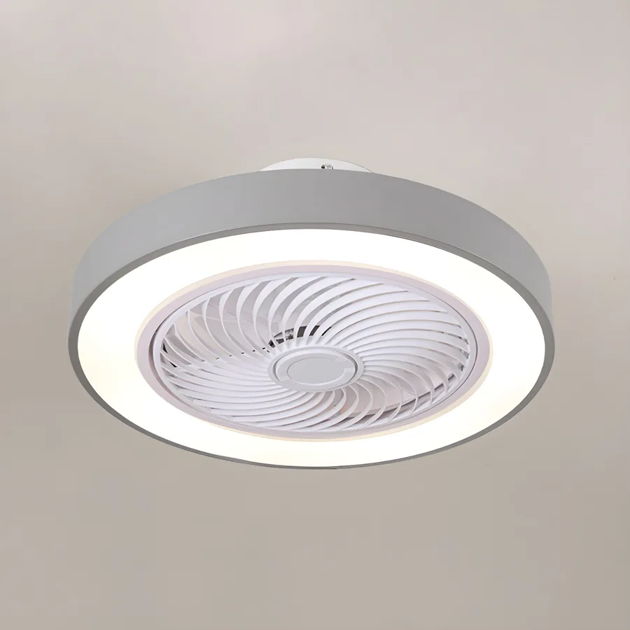 White 1-Light Flush-Mount Type view 2
