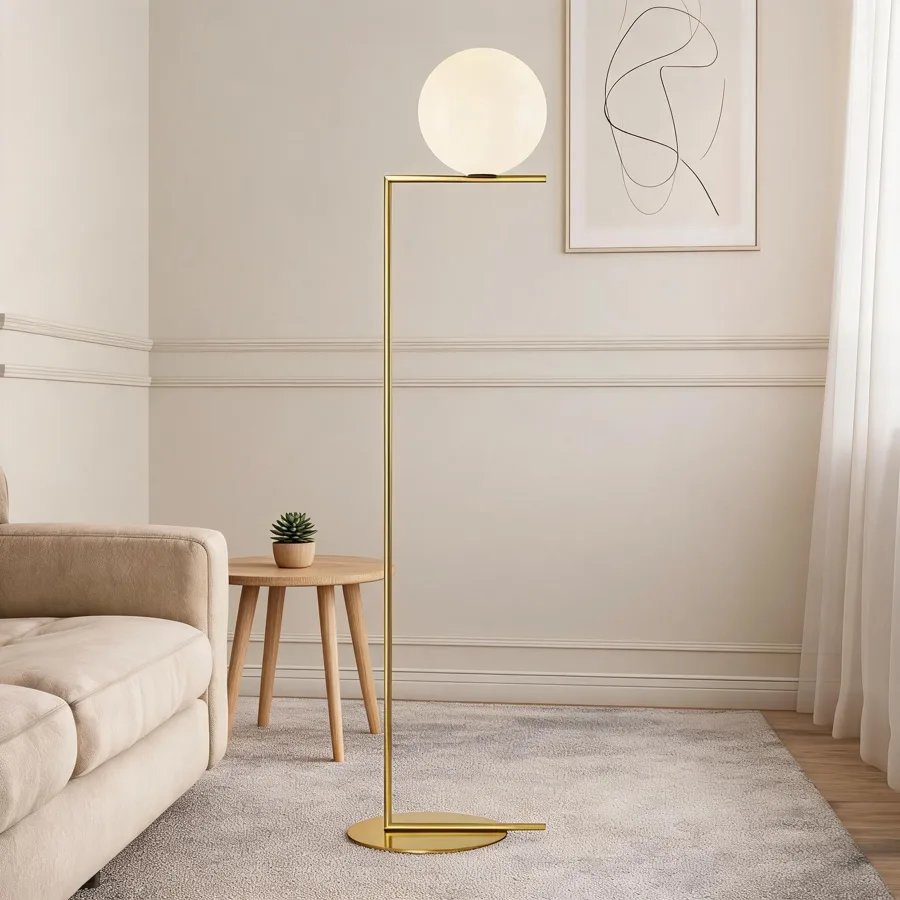 Gold 1-Light Glass Novelty view 2