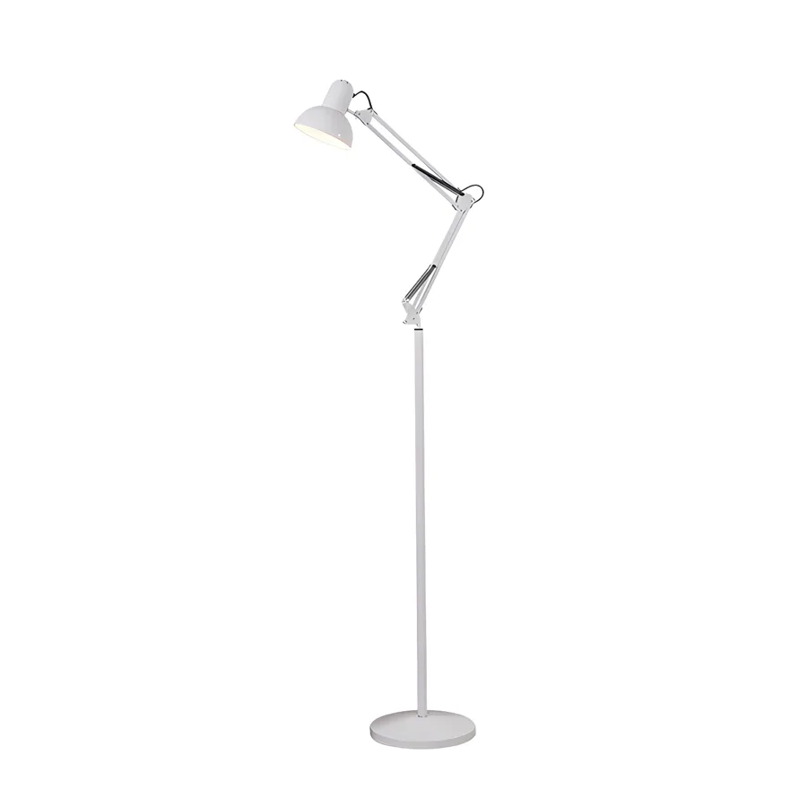Black 1-Light Iron Swing Arm view 1
