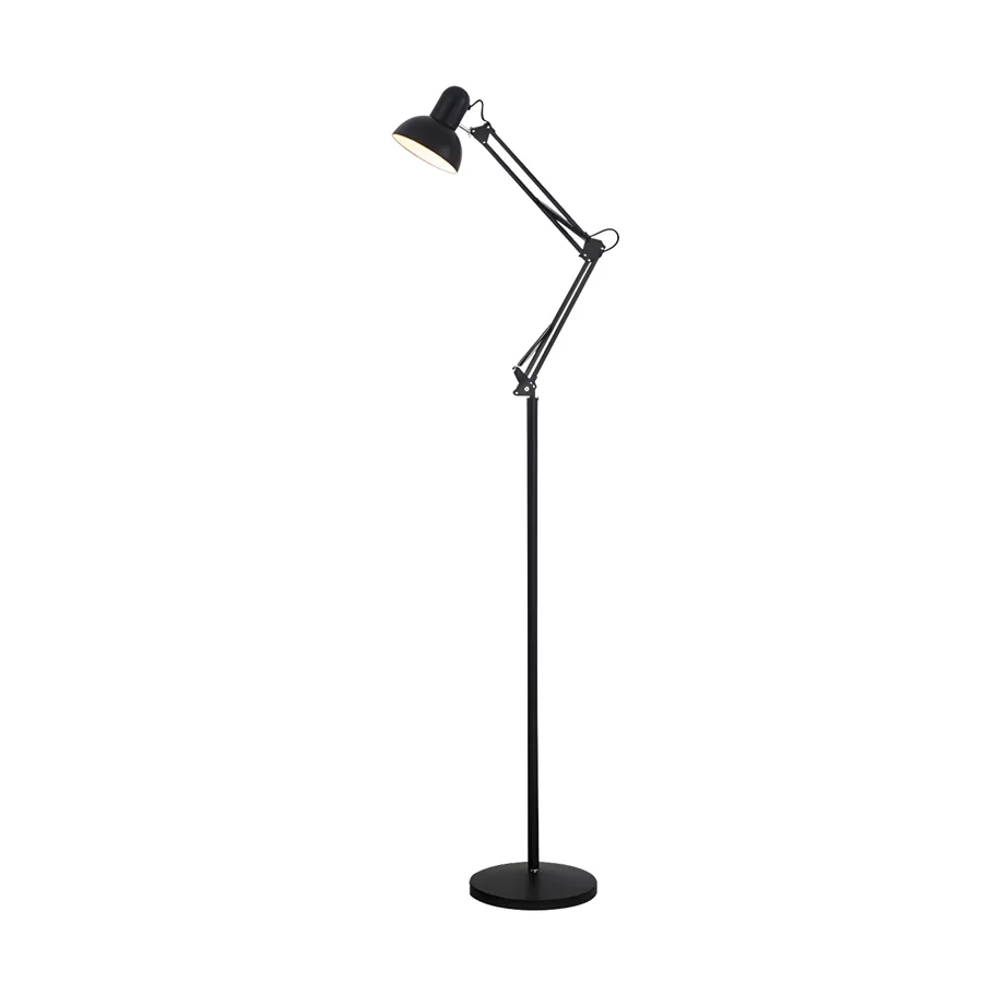 Black 1-Light Iron Swing Arm view 2