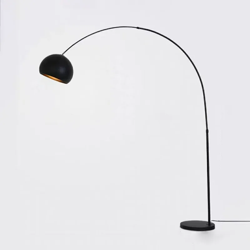 Black 1-Light Metal Arc view 1