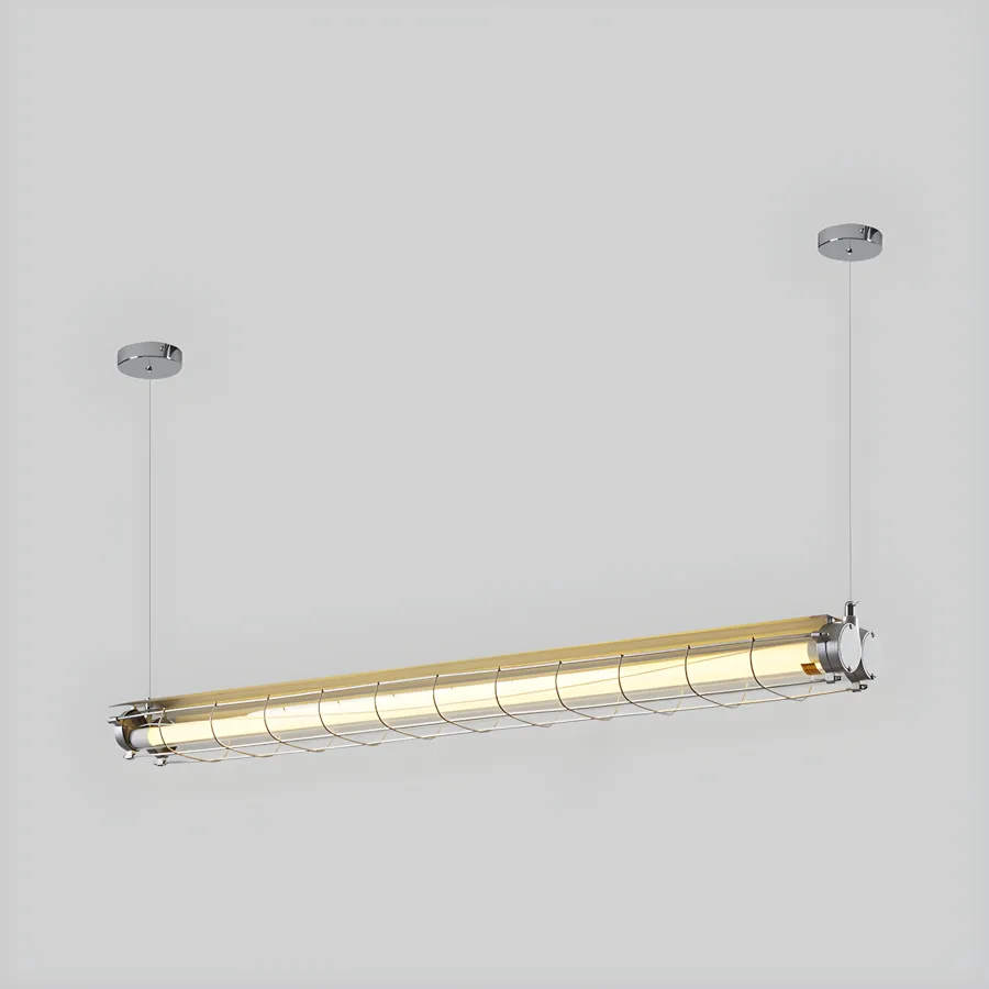 Black 1-Light Glass Island Lights view 1
