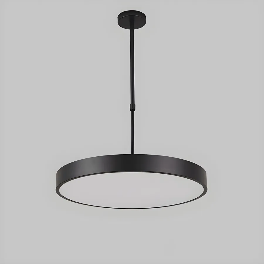 Black 1-Light Acrylic Drum view 3