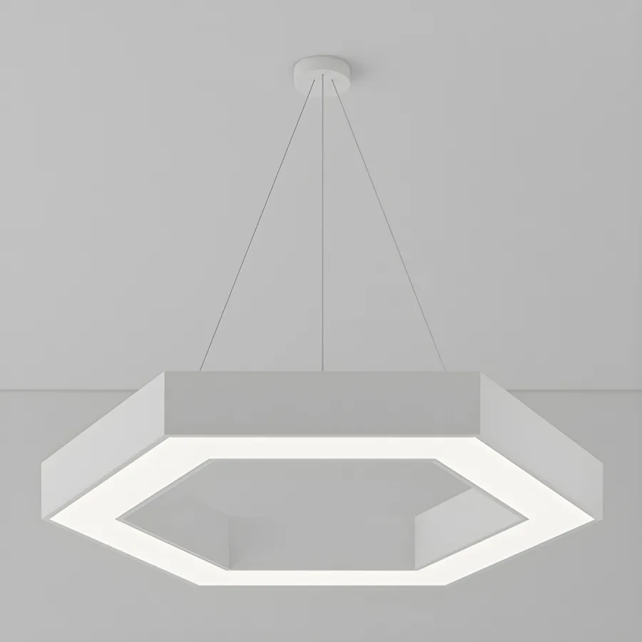 Black 1-Light Acrylic Geometric view 3