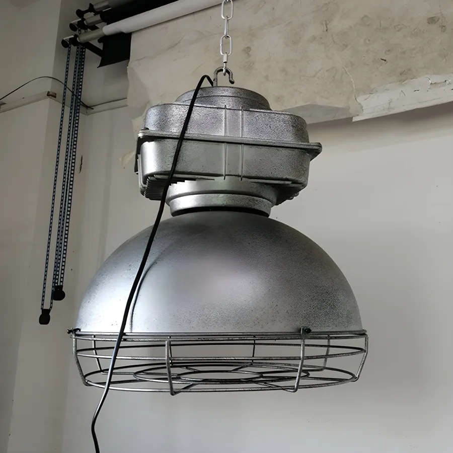 Antique Silver 1-Light Shaded view 3