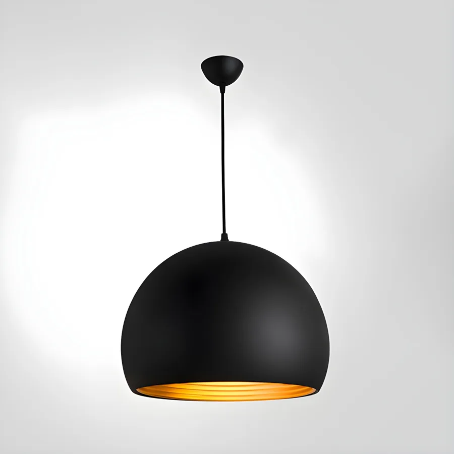 Black 1-Light Aluminum Geometric view 2