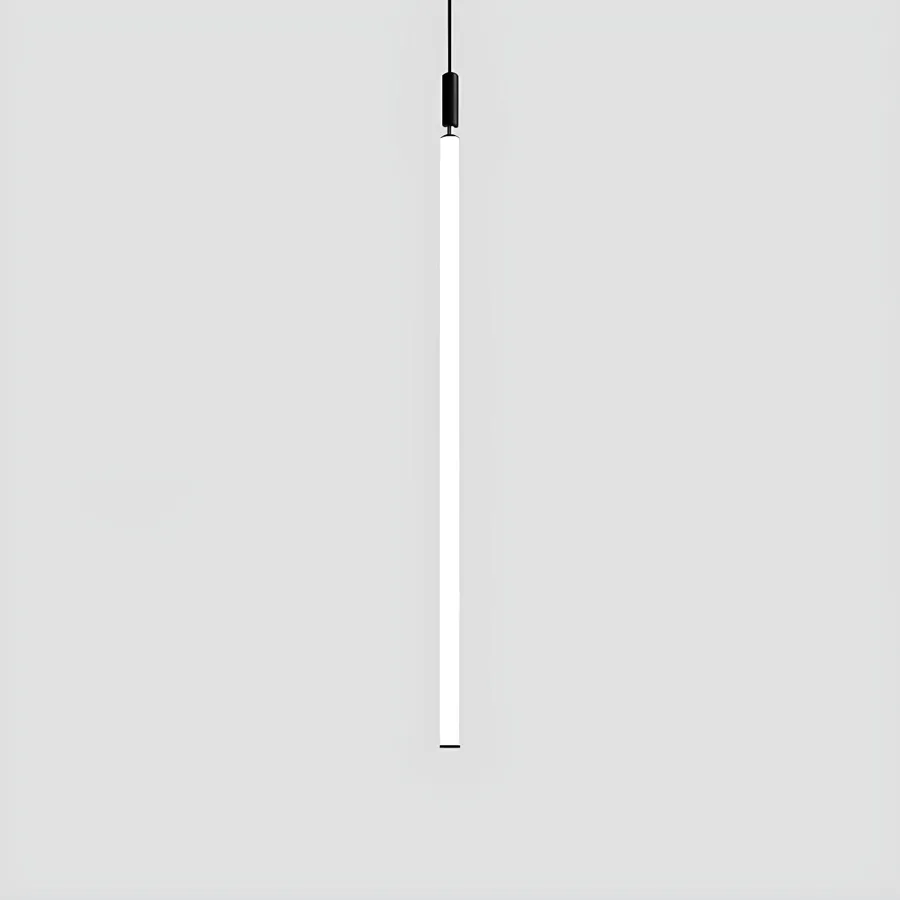 Black 1-Light Acrylic Cylinder view 1