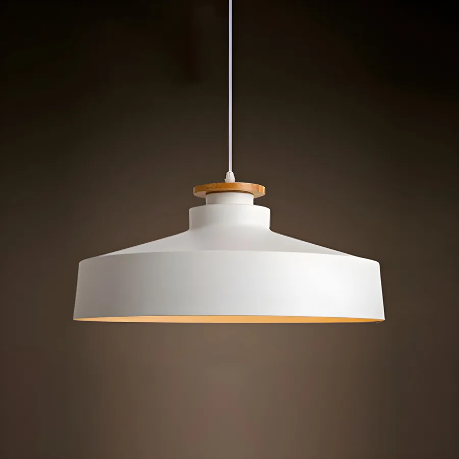 Black 1-Light Iron Geometric view 3