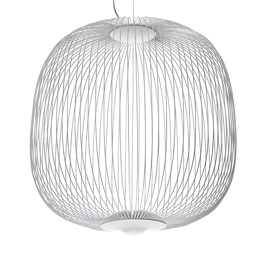 Black 1-Light Iron Metal Cage view 1