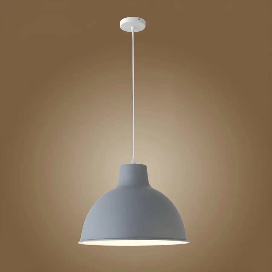 Black 1-Light Aluminum Dome view 1