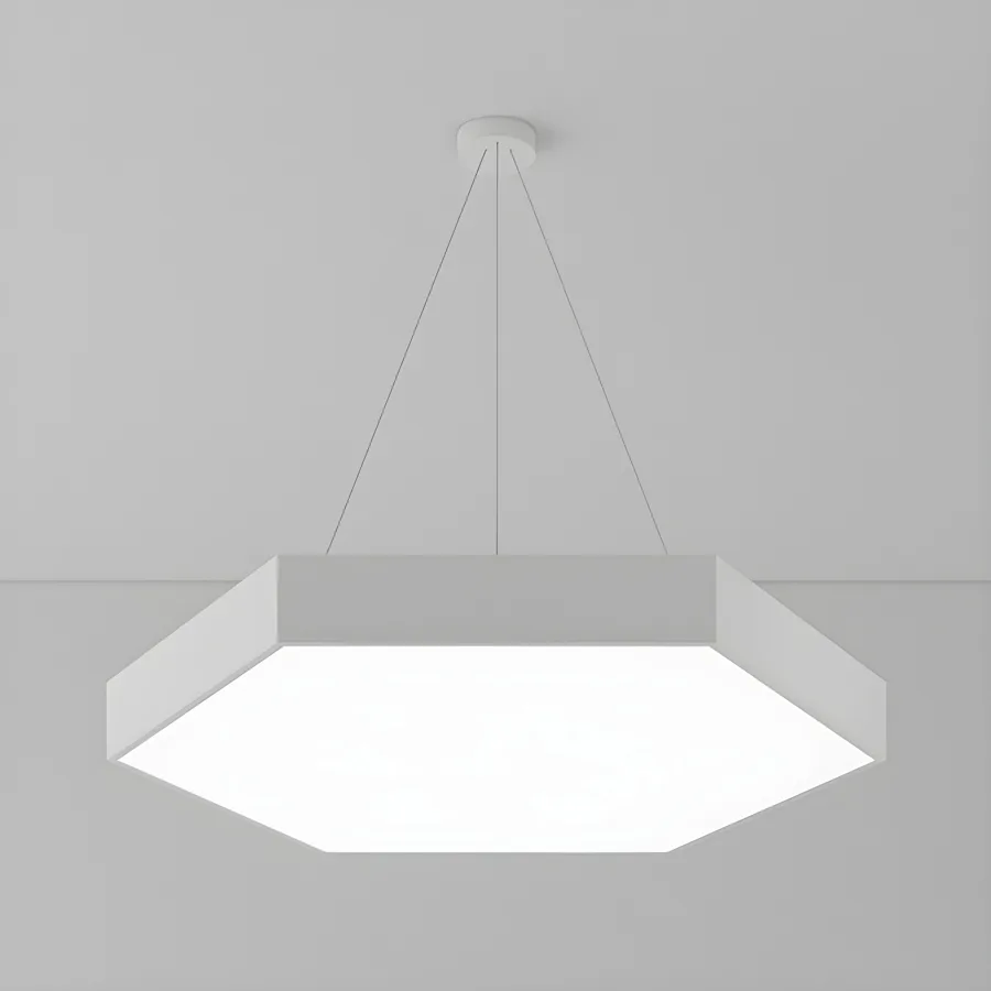 Black 1-Light Acrylic Geometric view 3