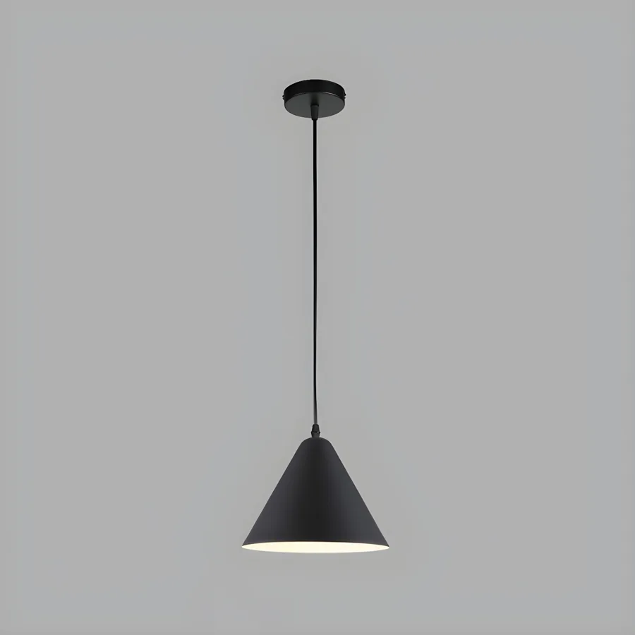 Black 1-Light Metal Dome view 1