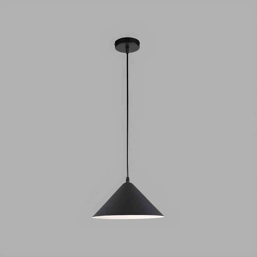 Black 1-Light Metal Dome view 2