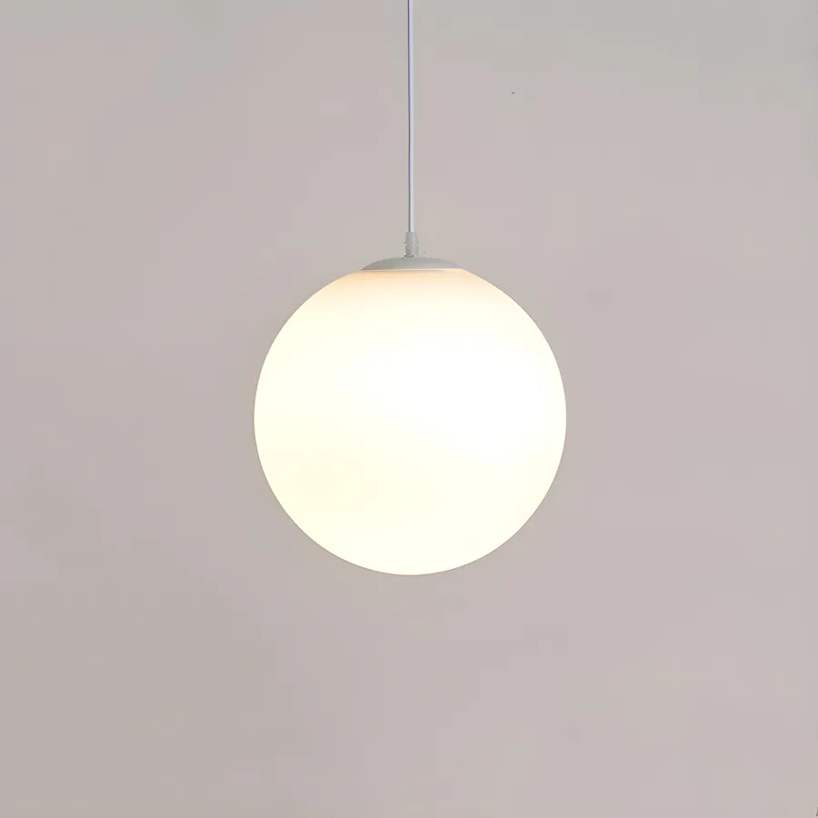 Black 1-Light Glass Pendant Lights view 2
