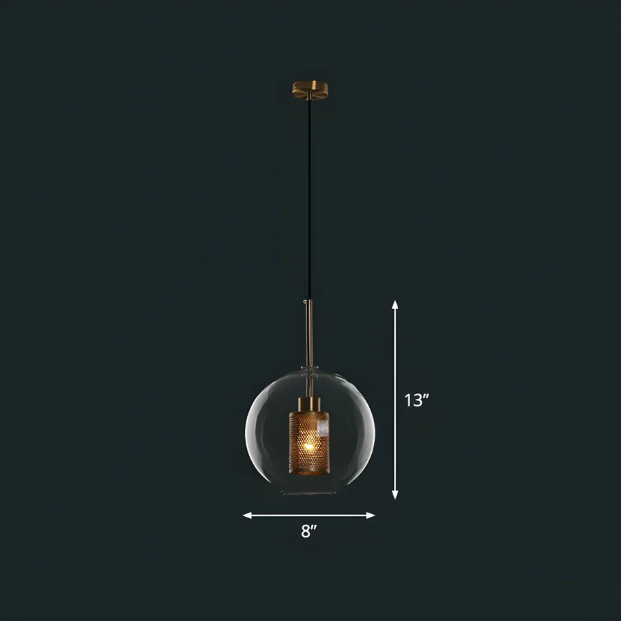 Clear 1-Light Shaded view 1