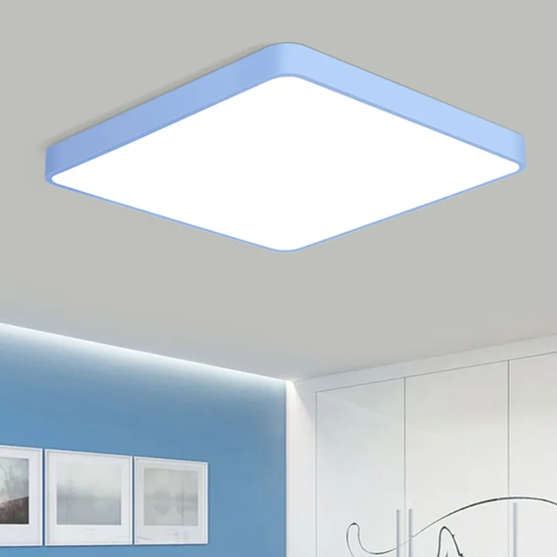 Blue 1-Light Flush Mount view 2
