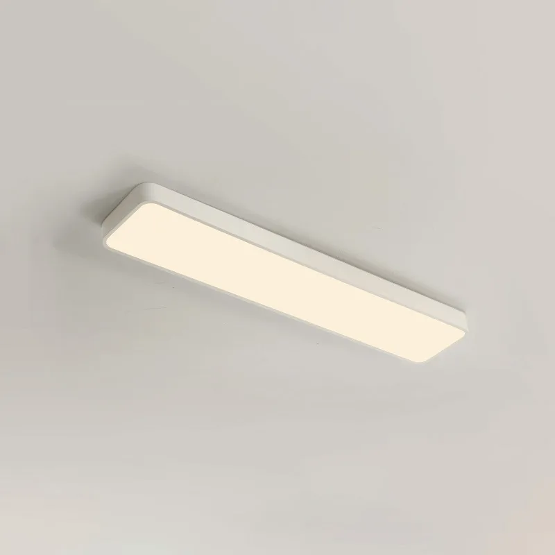 White 1-Light Plastic Flush Mount view 3