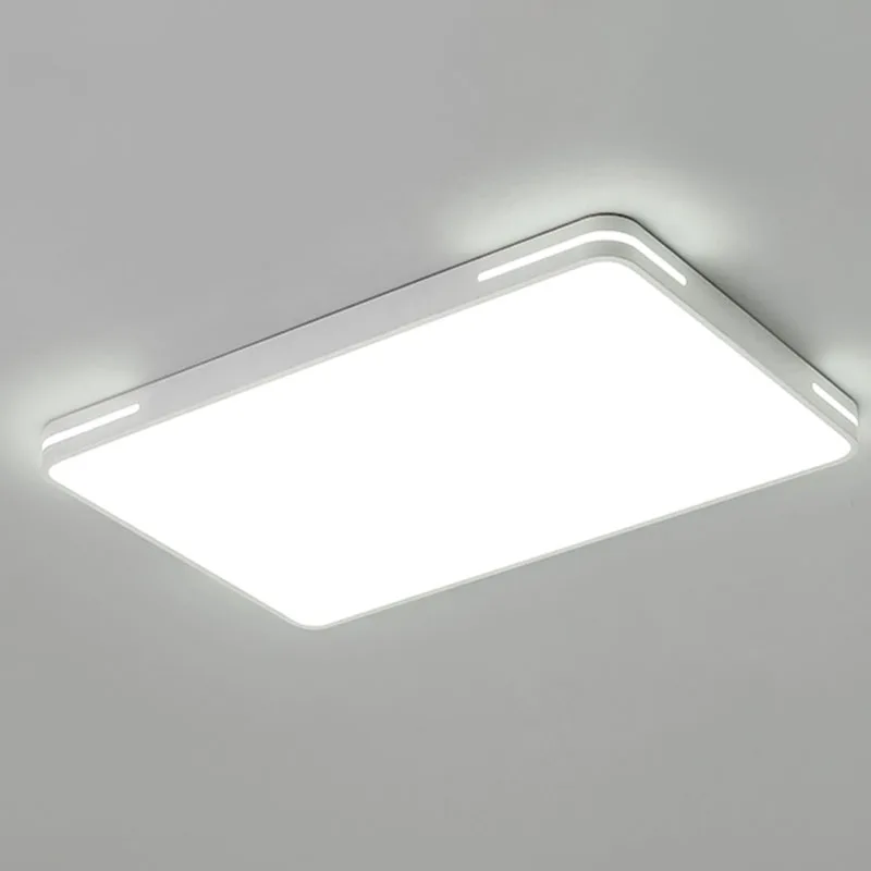 White 1-Light Acrylic Flush Mount view 1