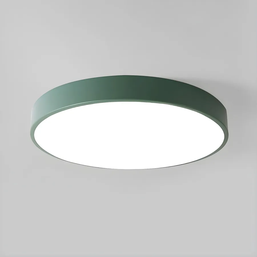 Black 1-Light Acrylic Flush Mount view 2
