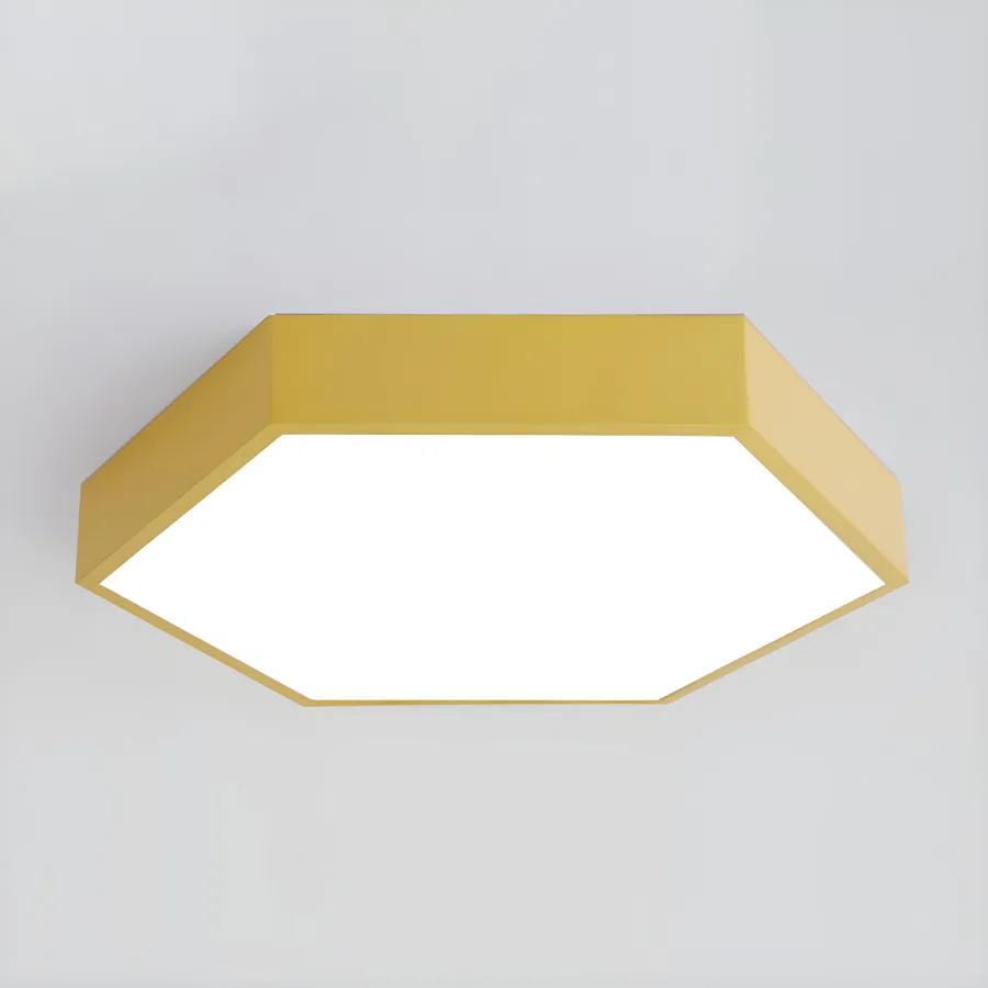 Black 1-Light Acrylic Flush Mount view 2