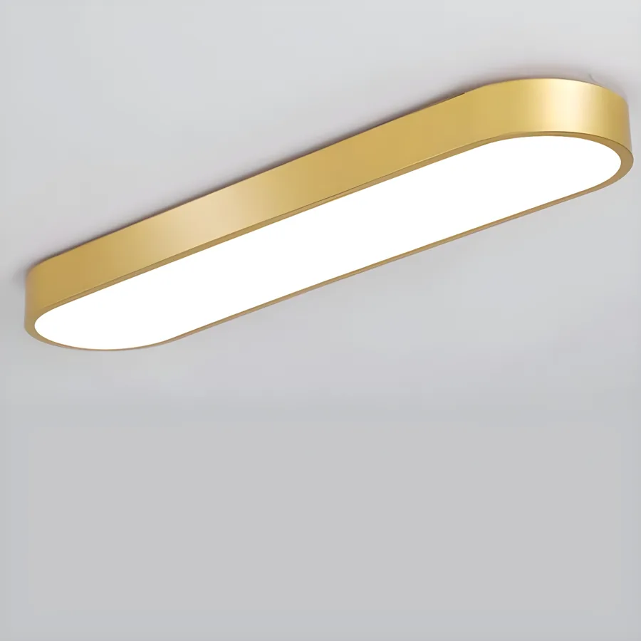 Gold 2-Light Acrylic Flush Mount view 2