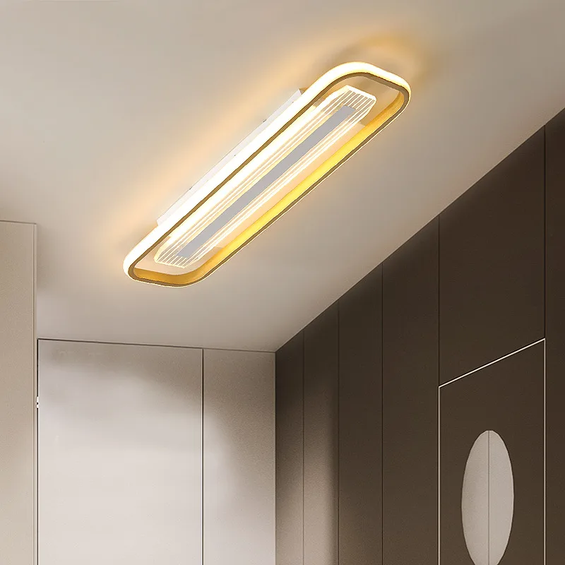 Gold 2-Light Acrylic Flush Mount view 3