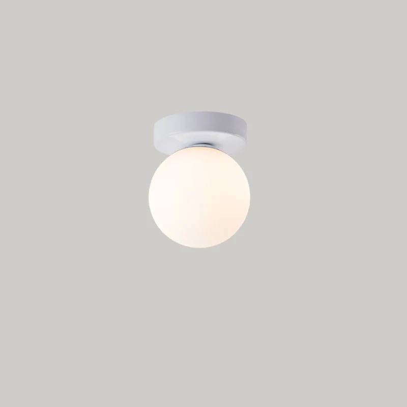 Copper 1-Light Glass Semi-Flush Mount view 3