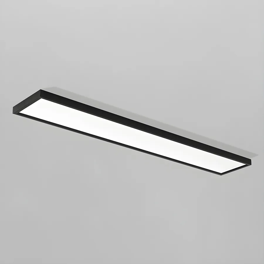 Black 1-Light Acrylic Flush Mount view 2